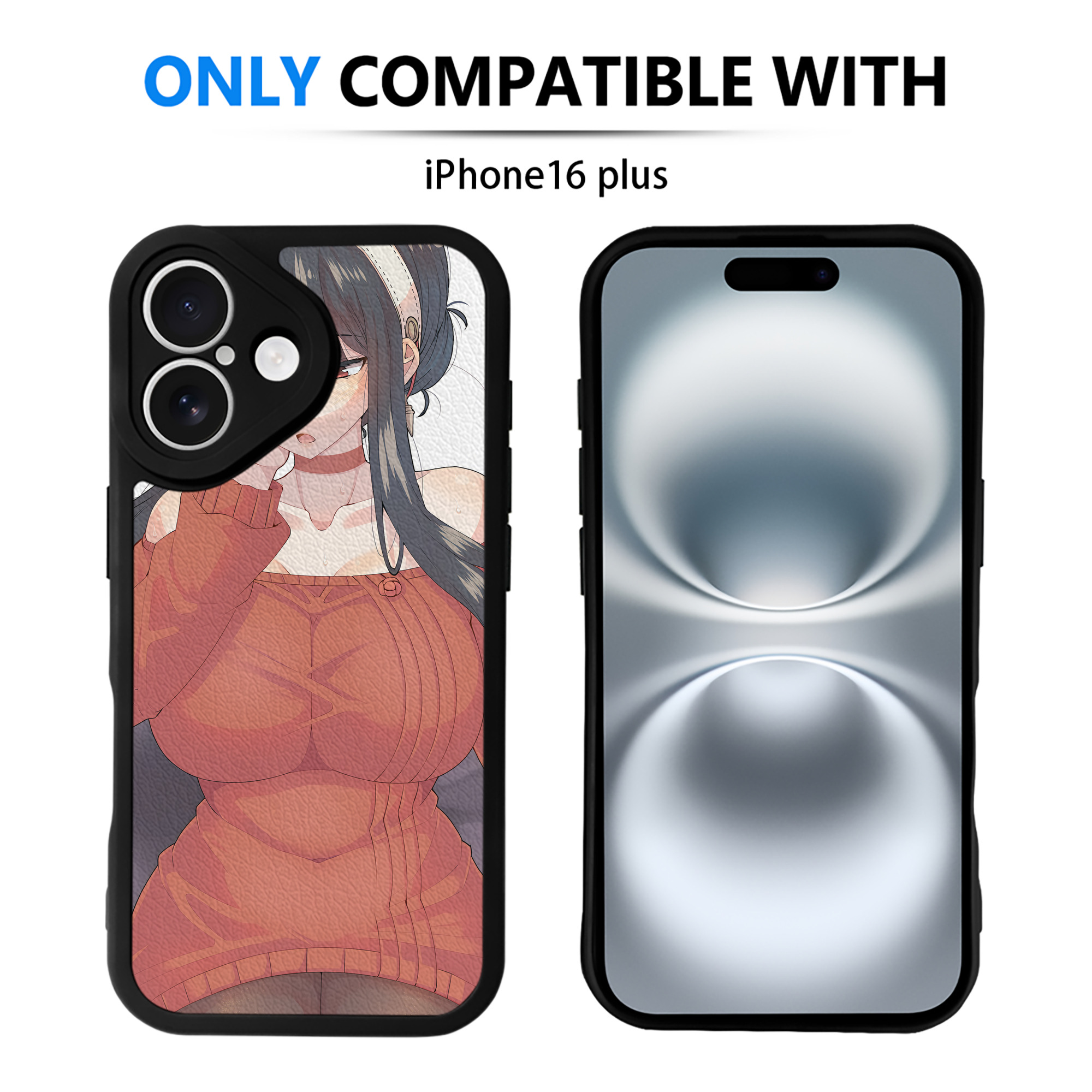 （画像用） SPY×FAMILY间谍家家酒 【iPhone 16シリーズ対応】シリコンスマホケース（レザー調） 材質：シリコン